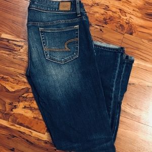 Skinny jeans - dark wash